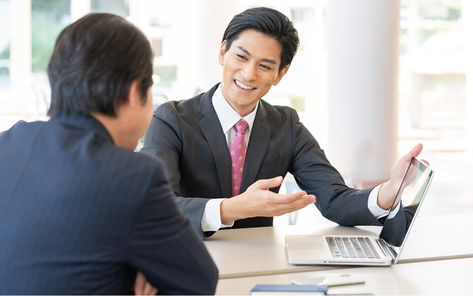 個別相談の様子