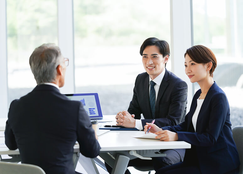 カウンセリングの様子