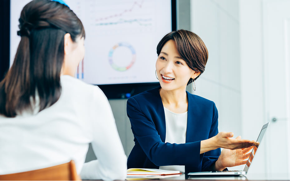 個別相談の様子